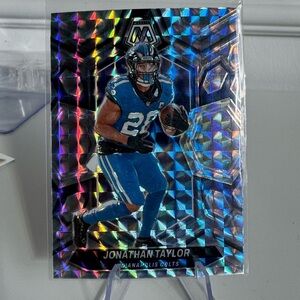 🔥 2024 Jonathan Taylor Panini Mosaic Silver Reactive Prizm. Indianapolis colts